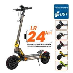 PATINETE ELÉCTRICO ECOXTREM M41 ARMORED DUAL LR